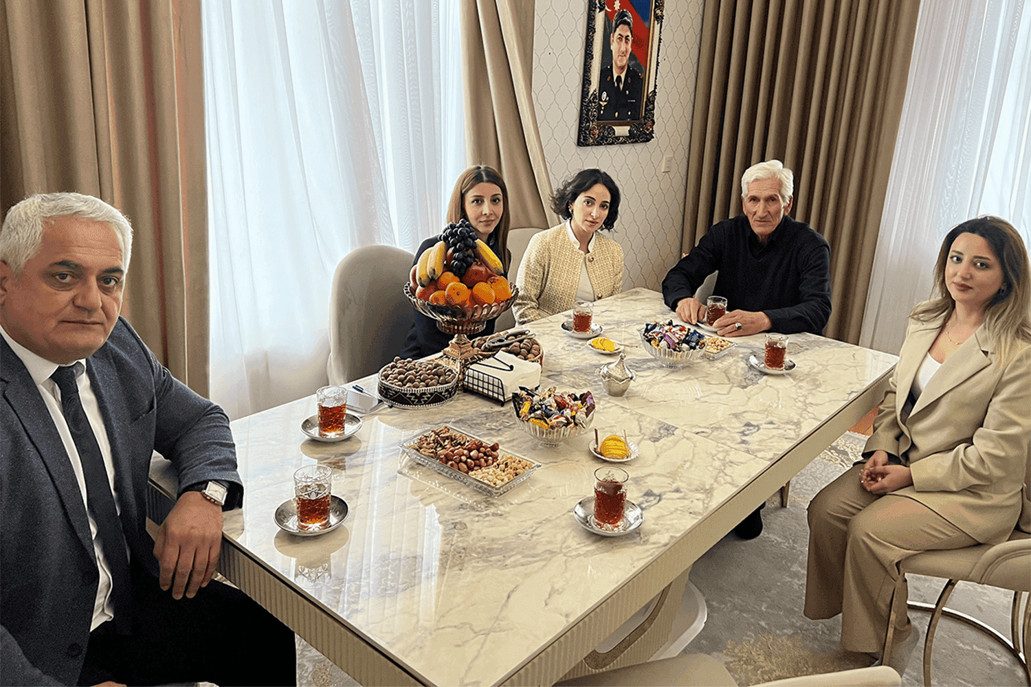 “Azpetrol”şirkəti və DOST Agentliyinin birgə təşəbbüsü ilə şəhid ailələri ziyarət olunub.