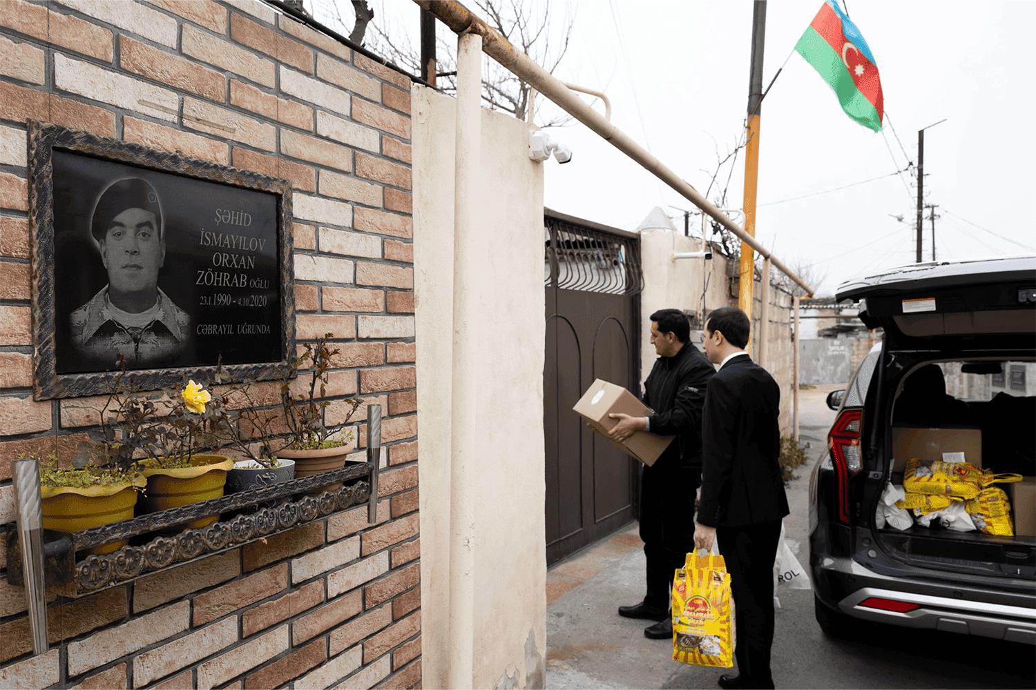 “Azpetrol”şirkəti və DOST Agentliyinin birgə təşəbbüsü ilə şəhid ailələri ziyarət olunub.