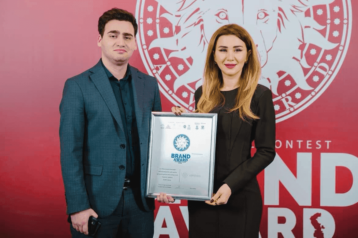 “Azpetrol” şirkətinə 7-ci “Brand Award Azerbaijan” mükafatı təqdim olunub.